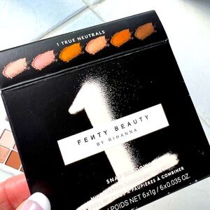 NWT Fenty Beauty True Neutrals Eyeshadow Palette Shimmery Finish